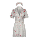 Return To Silent Hill (2026) Nurse Horror Dress Set Outfits Cosplay Costume Halloween Suit