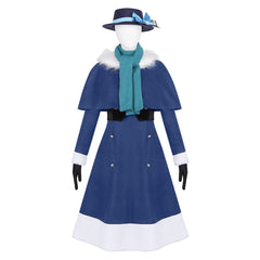 Reverse: 1999 Vertin Blue Dress Winter Set Outfits Cosplay Costume