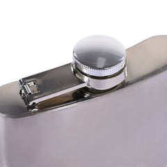Rick And Morty Rick Metal Square Flask Cosplay Accessories Props
