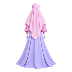 Robin Hood 1973 Lady Marian Pink Purple Dress Set Outfits Cosplay Costume - Pre-order