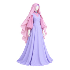 Robin Hood 1973 Lady Marian Pink Purple Dress Set Outfits Cosplay Costume - Pre-order