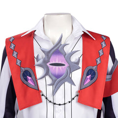 Roco Kingdom (2026) Enzo Black Red Set Outfits Cosplay Costume