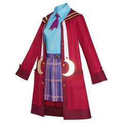 Roco Kingdom (2026) Freya Red Academy Uniform Set Outfits Cosplay Costume