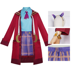 Roco Kingdom (2026) Freya Red Academy Uniform Set Outfits Cosplay Costume