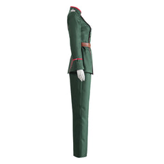 Saga Of Tanya The Evil (2026) Tanya Von Degurechaff Green Military Uniform Outfits Cosplay Costume