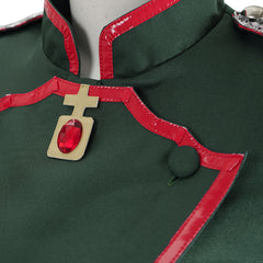 Saga Of Tanya The Evil (2026) Tanya Von Degurechaff Green Military Uniform Outfits Cosplay Costume