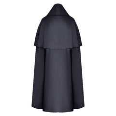Sajuna Inui Black Lily Dress Cloak Hat Set Outfits Cosplay Costume