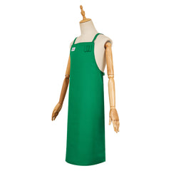 Sakamoto Days (2025) Taro Sakamoto Unisex Green Apron Outfits Cosplay Costume