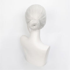 Sakamoto Days (2025) Taro Sakamoto White Cosplay Wig Heat Resistant Synthetic Hair Accessories Props