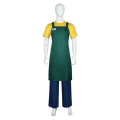 Sakamoto Days Sakamoto Taro Green Apron Set Outfits Cosplay Costume