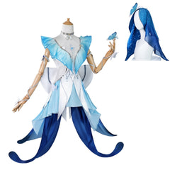 Wuthering Waves The Shorekeeper Blue Set Outfits Cosplay Costume Carnival Suit