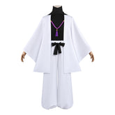 Satoru Gojo Shinjuku Showdown Black White Set Outfits Cosplay Costume