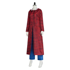 Saw XI (2025) Amanda Red Coat Jacket Set Outfits Halloween Horror Cosplay Costume