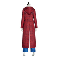 Saw XI (2025) Amanda Red Coat Jacket Set Outfits Halloween Horror Cosplay Costume