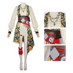 Sea Of Remnants (2026) R.S White Green Set Pirate Crew Outfits Cosplay Costume