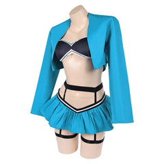 Sexy Lingerie For Women Blue Black Set Outfits Cosplay Costume Carnival Party Suit