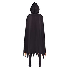 Shaula Black Orange Set Outfits Cosplay Costume Halloween Carnival Party Suit