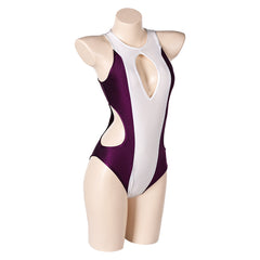 She-Hulk Jennifer Walte White Purple Swimsuit Outfits Cosplay Costume Carnival Suit