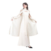 Sheltay Retrac White Set Outfits Cosplay Costume Halloween Carnival Party Suit