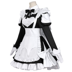 SHIBOYUGI (2026) Momono Black White Maid Set Outfits Cosplay Costume