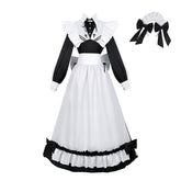 SHIBOYUGI (2026) Yuuki Sorimachi Black White Maid Set Outfits Cosplay Costume