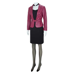 Silent Hill 2 Remake Maria Red Jacket Set Outfits Halloween Cosplay Costume