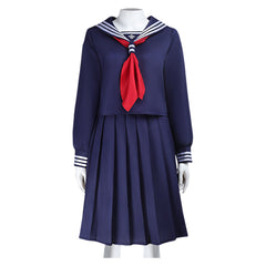 Silent Hill F (2025) Hinako Shimizu Blue School Uniform Skirt Set Outfits Halloween Cosplay Costume