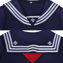 Silent Hill F (2025) Hinako Shimizu Blue School Uniform Skirt Set Outfits Halloween Cosplay Costume