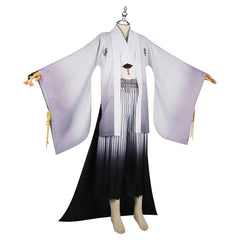 Silent Hill F (2025) Kotoyuki Tsuneki White Black Kimono Set Outfits Cosplay Costume