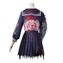 Silent Hill F (2025) Shimizu Hinako Damaged Uniform Set Outfits Horror Cosplay Costume