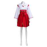 Silent Hill F (2025) Shimizu Hinako Red White Kimono Skirt Set Outfits Cosplay Costume