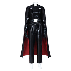 Sith Female Version Black Cloak Set Outfits Cosplay Costume Halloween Suit