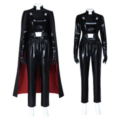 Sith Female Version Black Cloak Set Outfits Cosplay Costume Halloween Suit