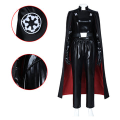 Sith Female Version Black Cloak Set Outfits Cosplay Costume Halloween Suit
