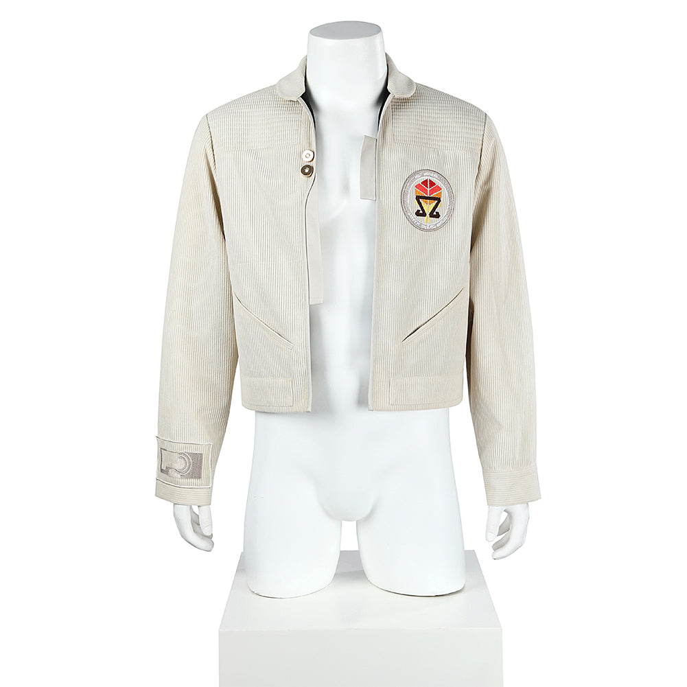 Skeleton Crew (2024) Neel White Uniform Jacket Coat Unisex Outfits Cosplay Costume