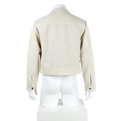 Skeleton Crew (2024) Neel White Uniform Jacket Coat Unisex Outfits Cosplay Costume