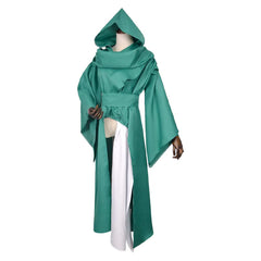 Slay the Spire 2 (2026) The Silent Green Robe Hooded Outfits Cosplay Costume