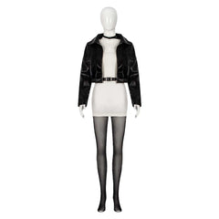 Smoking Behind The Supermarket With You (2026) Yamada Dress Jacket Set Outfits Cosplay Costume