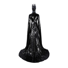 Snow White (2025) Evil Queen Black Long Dress Set Outfits Cosplay Costume