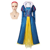 Snow White (2025) Princess Blue Dress Yellow Skirt Set Outfits Cosplay Costume