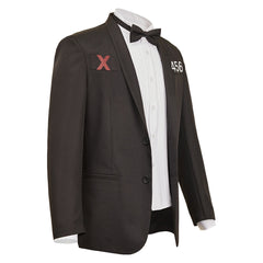 Squid Game 3 (2025) Seong Gi-hun Player 456 Black Suit Top Outfits Cosplay Costume