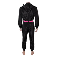 Squid Game Season 2 (2024) Guards Black Uniform Jumpsuit Outfits Cosplay Costume