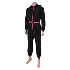 Squid Game Season 2 (2024) Guards Black Uniform Jumpsuit Outfits Cosplay Costume