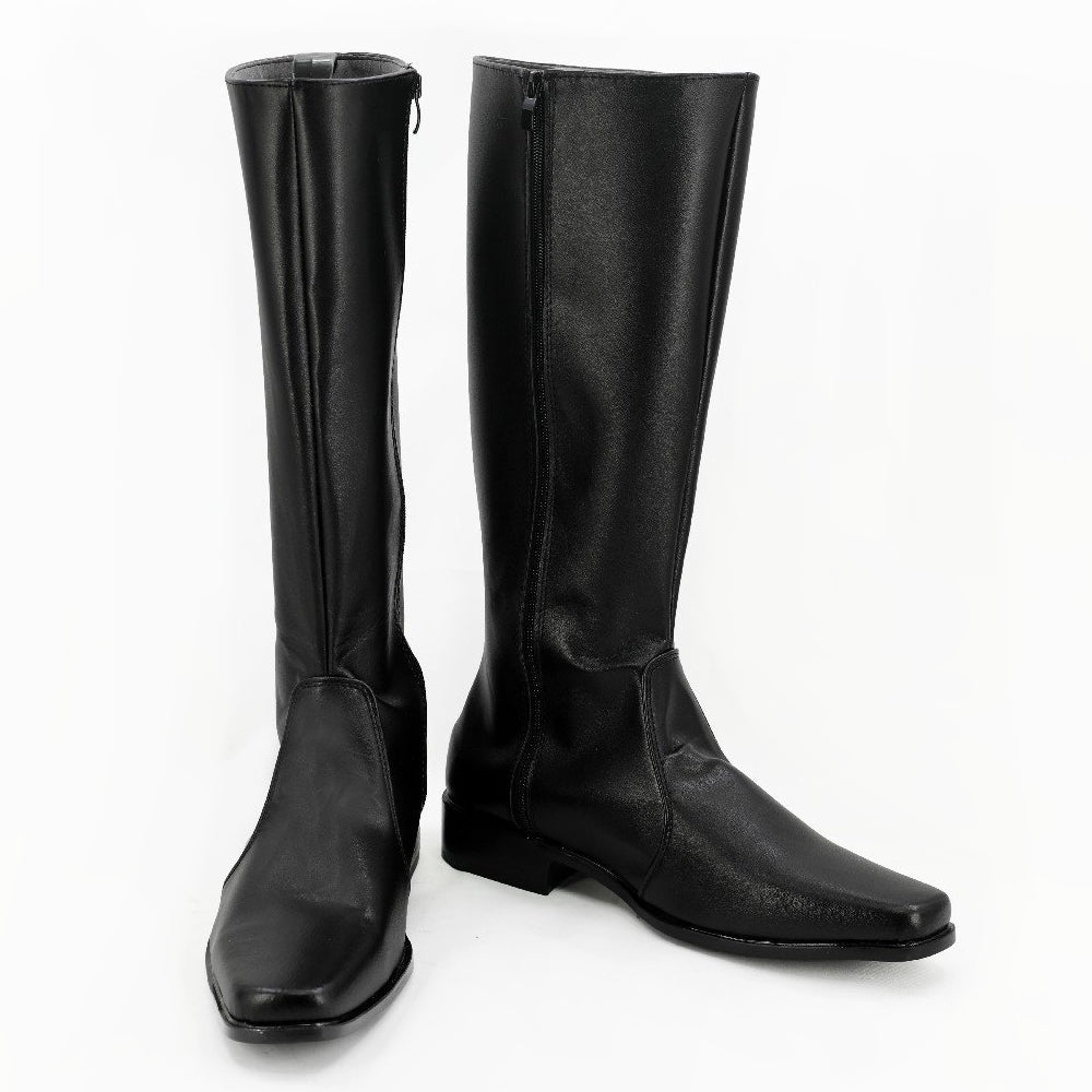 Darth Vader Black Boots Cosplay Shoes Halloween Props
