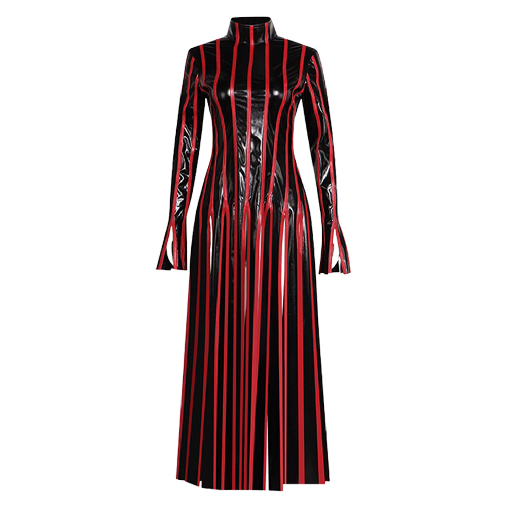 Fate/Stay Night Matou Sakura Black Red Dress Outfits Cosplay Costume