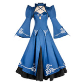 Fate/Stay Night Saber Alter Altria Pendragon Blue Skirt Outfits Cosplay Costume