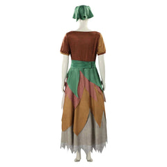 Steps (2026) Margot Brown Green Dress Set Outfits Cosplay Costume