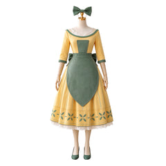 Steps (2026) Margot Yellow Dress Green Apron Set Outfits Cosplay Costume