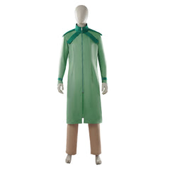 Steven Steel Green Coat Pants Set Outfits Cosplay Costume Halloween Suit