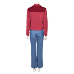 Stranger Things (0225) Max Mayfield Red Blue Set Outfits Cosplay Costume